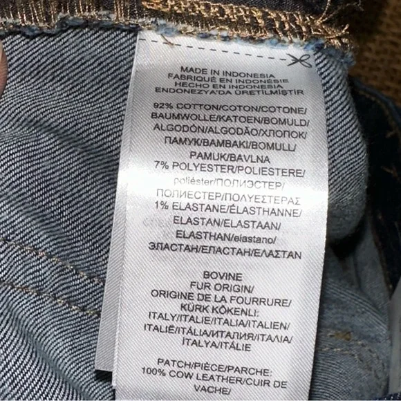 Lauren Ralph Lauren Women 6P Modern Straight Curvy Low Rise Jeans Casual Preppy - Picture 7 of 11